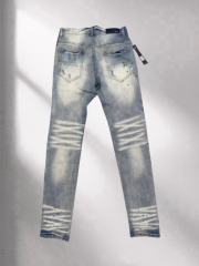 Amir* Splash Ink Cut Denim Jeans