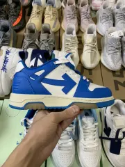 Off-White Out Of Office Low-Top Leather OW Sneakers Shoes White (Size 7-13)