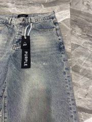1:1 quality Version Purple Baggy Denim Jeans