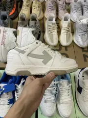 Off-White Out Of Office Low-Top Leather OW Sneakers Shoes White (Size 7-13)