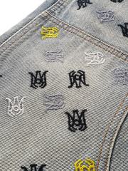 Amir* Embroidered Logo Denim Jeans