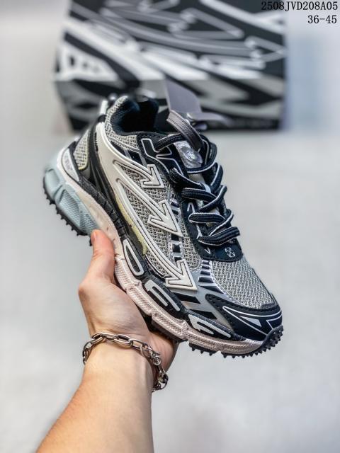 Off-White OW Be Right Back Sneakers Shoes 2 Colors(Size 7-11)
