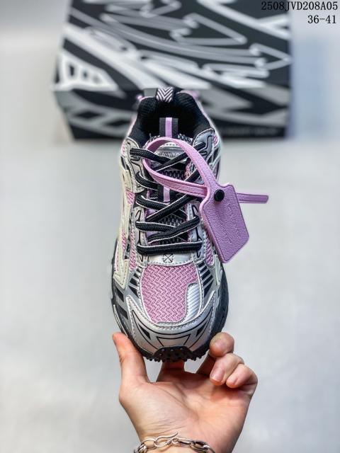 Off-White OW Be Right Back Sneakers Shoes Purple(Size 7-11)