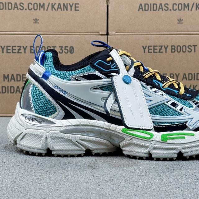 1:1 Quality Off-White OW Be Right Back Sneakers Shoes Green(Size 7-13.5)