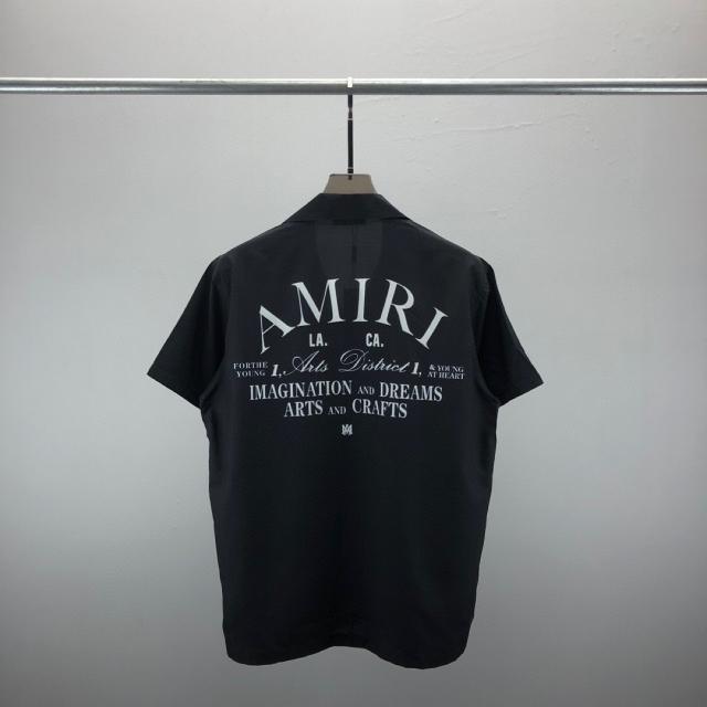 Amir* Letter Print Short Sleeve Shirt