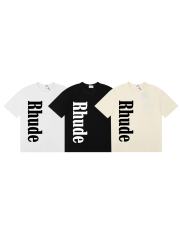 RhudeSide Classic Label Print Tee 3 colors