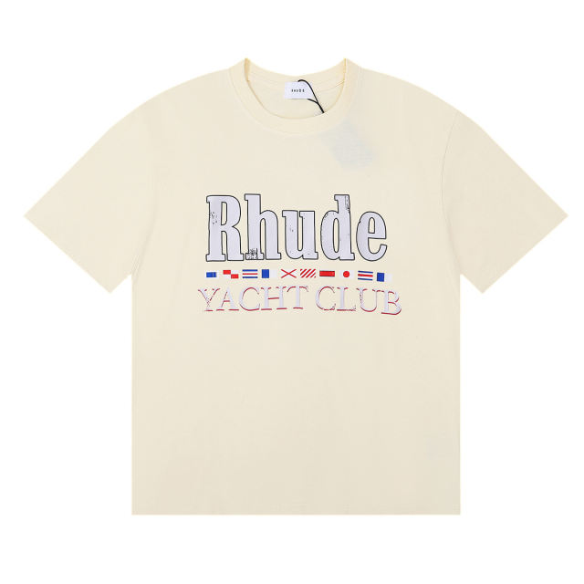 Rhude Classic Label National flag Print Tee 3 colors
