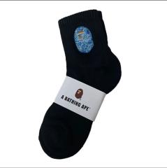 Bape Shark Camouflage Ape Head Embroidered Mid-Calf Socks 20 colors