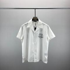 Amir* Letter Print Short Sleeve Shirt