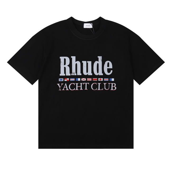 Rhude Classic Label National flag Print Tee 3 colors