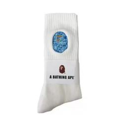Bape Shark Camouflage Ape Head Embroidered Mid-Calf Socks 20 colors