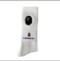 Bape Shark Camouflage Ape Head Embroidered Mid-Calf Socks 20 colors