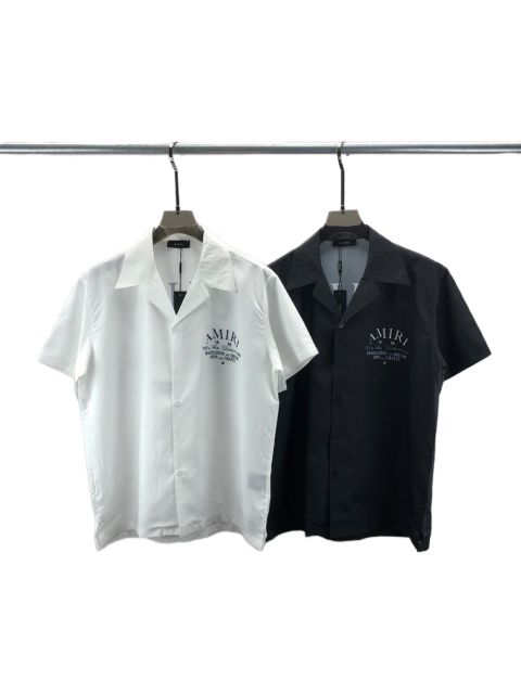 Amir* Letter Print Short Sleeve Shirt
