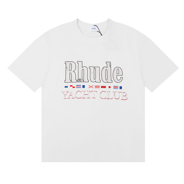 Rhude Classic Label National flag Print Tee 3 colors