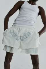 1:1 Quality Letter Star Print Back Pocket Ripped Shorts 4 colors