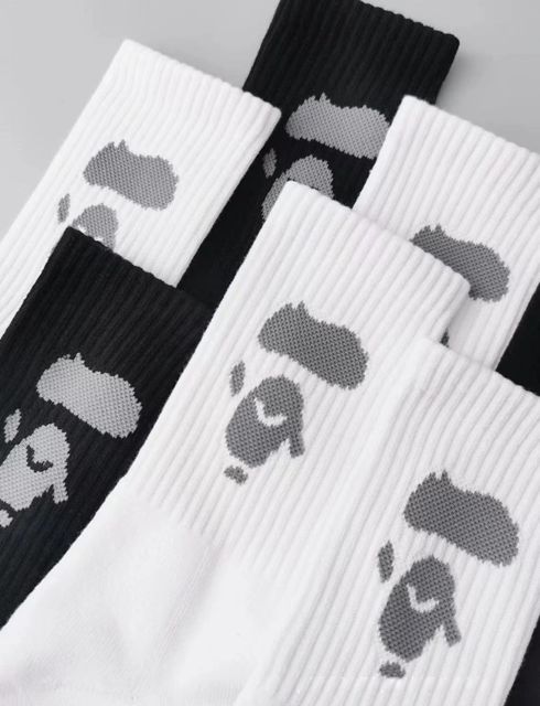 Bape Ape Jacquard Sports Socks 2 colors