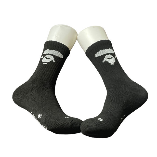 Bape Ape Jacquard Sports Socks 2 colors