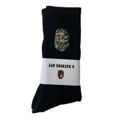 Bape Shark Camouflage Ape Head Embroidered Mid-Calf Socks 20 colors