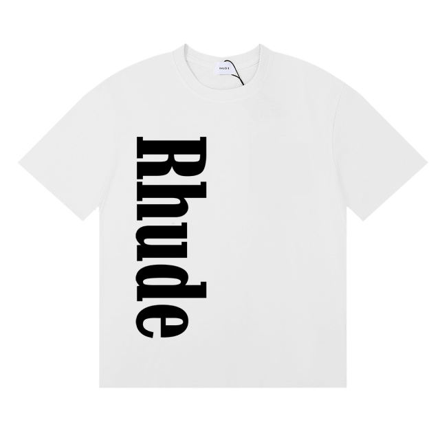 RhudeSide Classic Label Print Tee 3 colors
