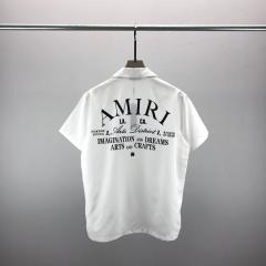 Amir* Letter Print Short Sleeve Shirt