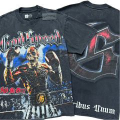 Godspeed Boxer Skull Print Washed Version Tee 2 colors