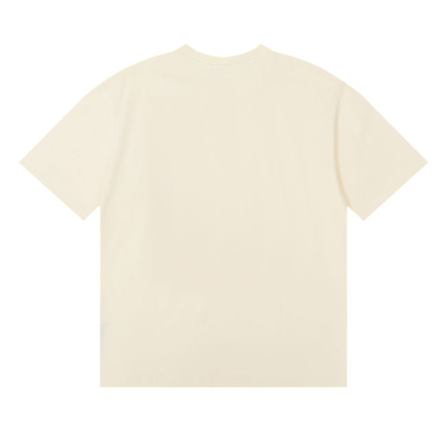Rhude Orange lettering slanted print  Tee 3 colors