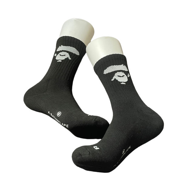 Bape Ape Jacquard Sports Socks 2 colors