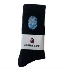Bape Shark Camouflage Ape Head Embroidered Mid-Calf Socks 20 colors
