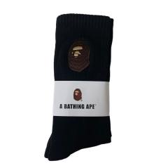 Bape Shark Camouflage Ape Head Embroidered Mid-Calf Socks 20 colors
