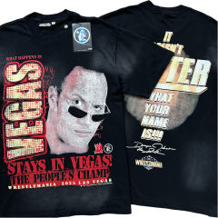 Helllstar Vegas Limited Portrait Print Washed Version Tee