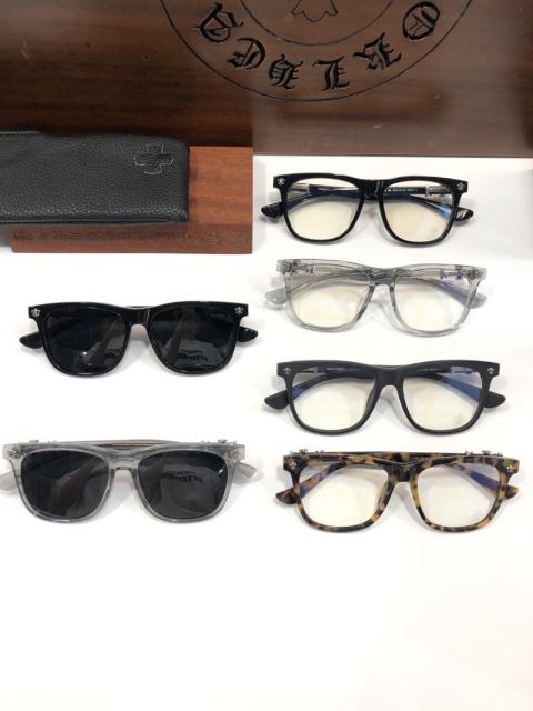 1:1 Top Quality Chrοme Heαrts Glasses Men Women