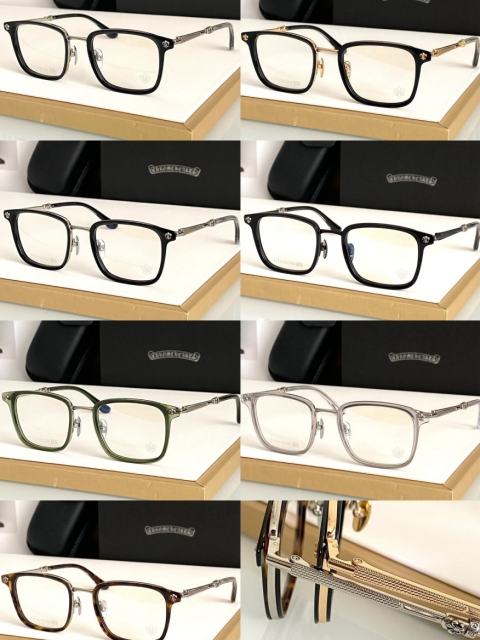 1:1 Top Quality Chrοme Heαrts Glasses Men Women