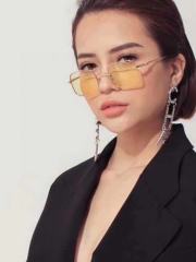1:1 Top Quality Chrοme Heαrts Sun Glasses Sunglasses