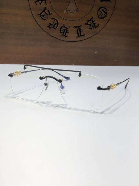 1:1 Top Quality Chrοme Heαrts Glasses Men Women