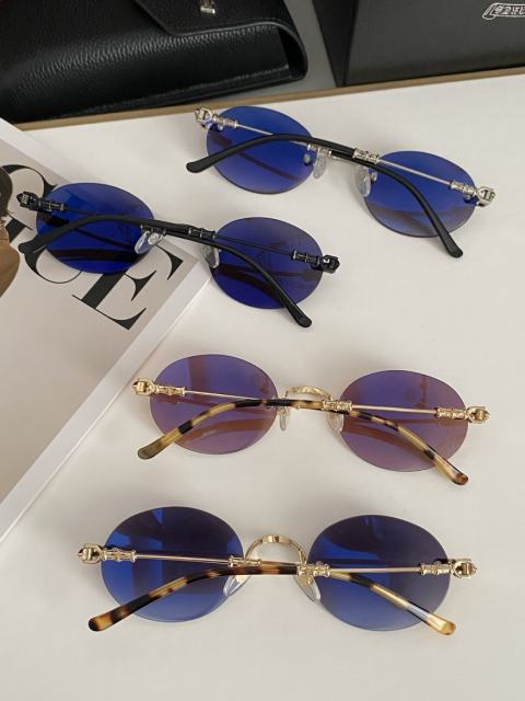 1:1 Top Quality Chrοme Heαrts Sun Glasses Sunglasses
