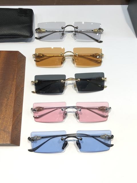 1:1 Top Quality Chrοme Heαrts Sun Glasses Sunglasses