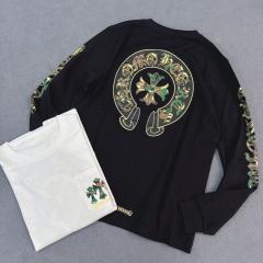 1:1 quality CH Cross Print Long Sleeve T-Shirt 2 colors