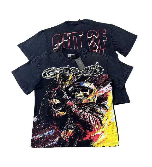 28416774 Racing champion Print Washed Version Tee 2 colors