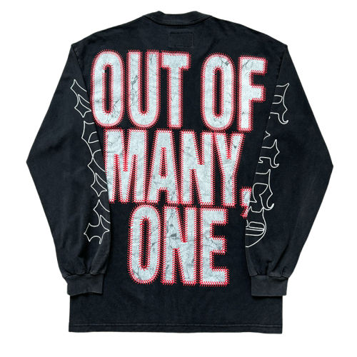 28357720 Skeleton Baseball Player Print Washed Version Long Sleeve T-Shirt 2 colors