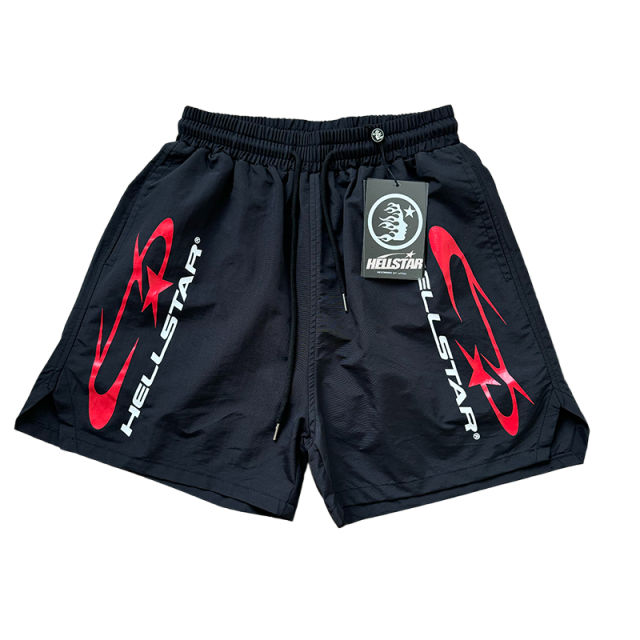 28428875 Red and white printed Washed Version Tee & Shorts Set