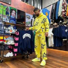 1:1 quality version 28430230 Full Print 5-star Hoodie & Pants Set