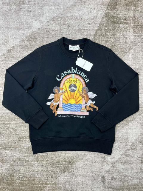 1:1 Quality Casa Palace Print Crew Neck Sweatshirt