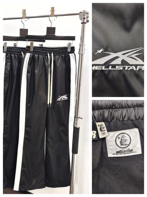 1:1 Quality Hellstar Embroidered Logo Side White Stripe Pants with NFC tag