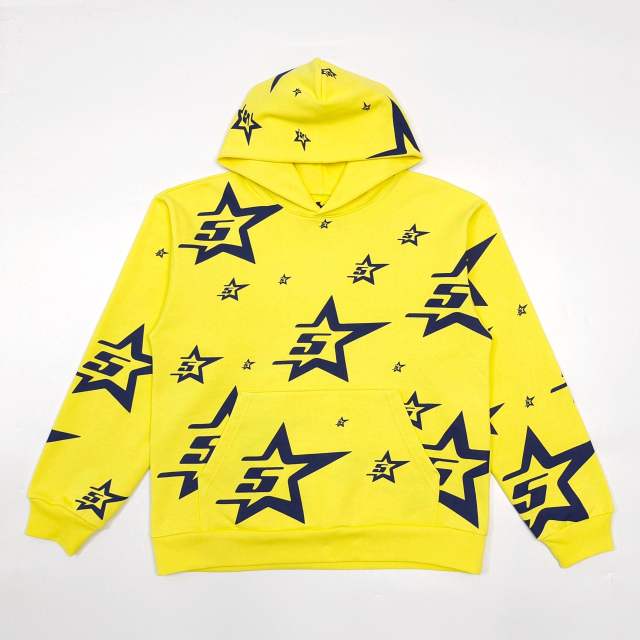 1:1 quality version 28430230 Full Print 5-star Hoodie & Pants Set