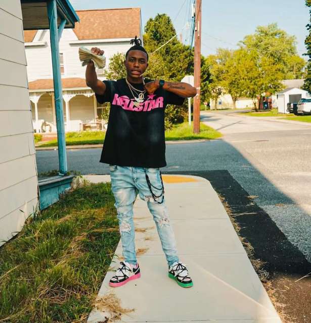 1:1 Quality Hellstar Rose Classic Letter Print Tee with NFC tag