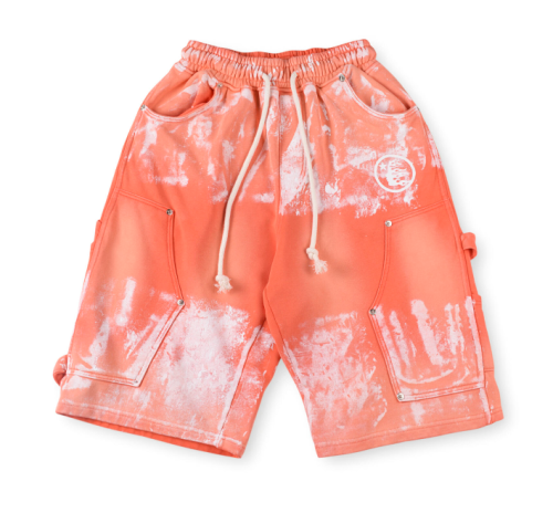1:1 quality version Hellstar Distressed Washed Version Snap Shorts 3 colors