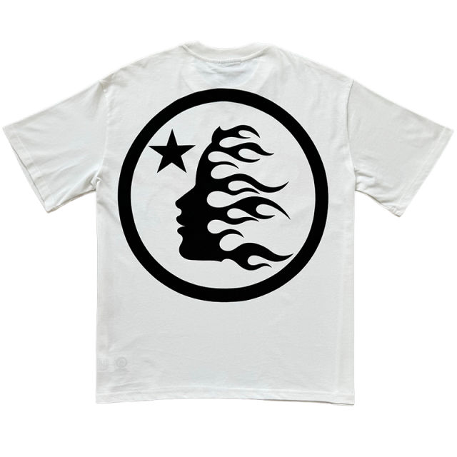 Hellstar Red and black logo print Tee