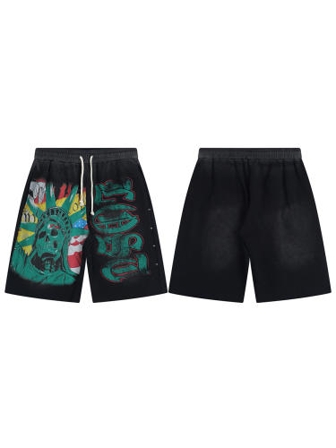Lost Intricacy Sculpted Sanskrit letter printed Version Shorts