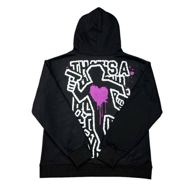 Cough Syrup Purple bloodstain Print hoodie