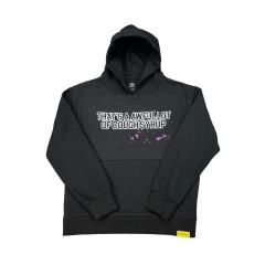 Cough Syrup Purple bloodstain Print hoodie
